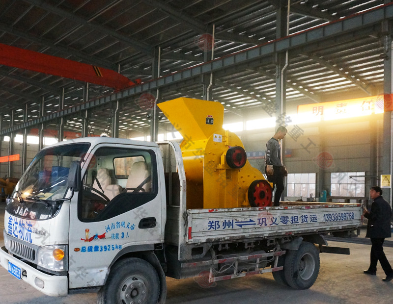 建筑垃圾渣粉碎機發往云南